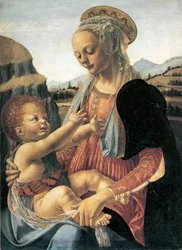 Allemand : Maria mit dem Kind Vierge à l