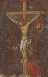 Christ en croix [verso]