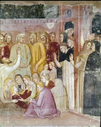 Saint Pierre Martyr guérit Anna paralysée