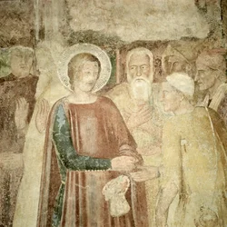 (détail) de Saint Ranieri en Terre Sainte, milieu du XIVe siècle