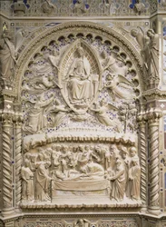 Tabernacle, détail montrant la mort et l