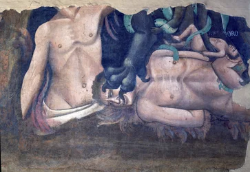 Le Triomphe de la mort (détail) de la torture des damnés