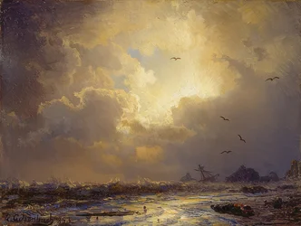 Après la tempête, 1853
