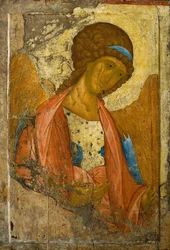 Archange Michel. De la rangée Deisus (Zvenigorodsky)