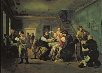 Une maison de repas, 1859