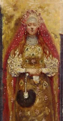 Femme boyard (détail)