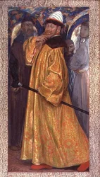 Accordé le manteau de fourrure du Tsar