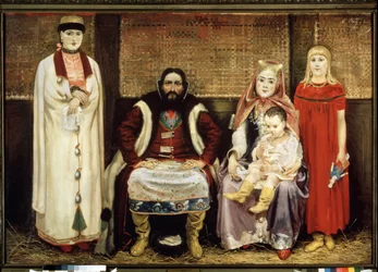 La famille du marchand au 17e siècle