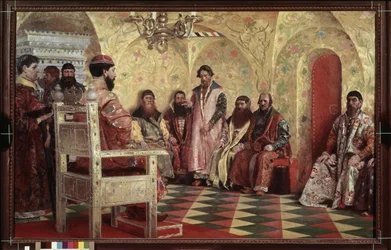 Le tsar Michel I Feodorovitch de Russie