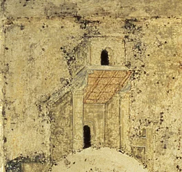 Détail de La Sainte Trinité, années 1420 (détail)