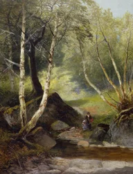 Parmi les bouleaux