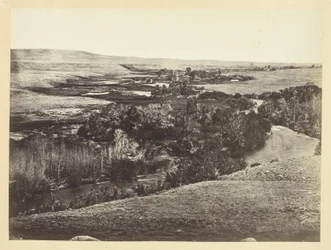 Vallée de Laramie, depuis les monts Sheephead