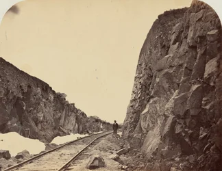 Planche 1. Coupe de Carmichael, Granite Canon, 1869 (photo)