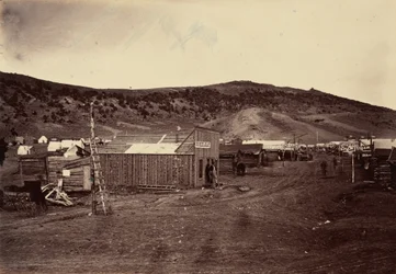 Planche 29. Bear River City, près des champs de charbon, 1869 (photo)
