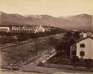 Planche 47. Résidence de Brigham Young, 1869 (photo)