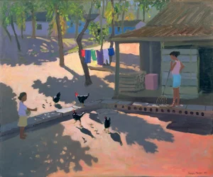 Poules et poussins, Cuba, 1997