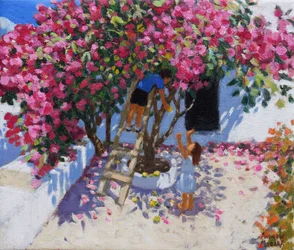 Cueillir des citrons, Skiathos, Grèce, 2021