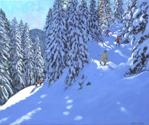 Ski français, Morzine, 2020