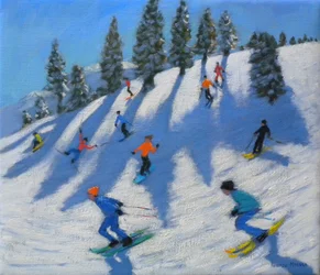 Skieurs, Lofer, 2010