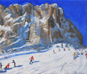 Descente à ski, Selva Gardena