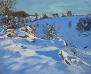 Sledgers,Youlgrave (huile sur toile)