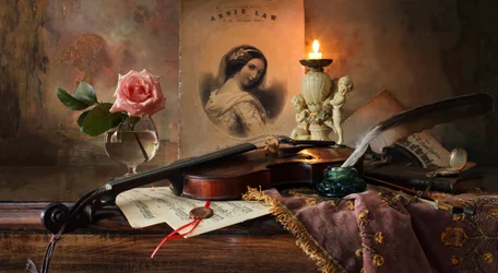 Romance au violon vintage