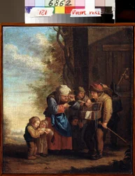 Le vendeur de lunettes, ou allégorie de la Vue