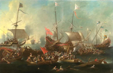 La Bataille de Lépante - Une bataille navale entre chrétiens et corsaires barbaresques, 1615-20