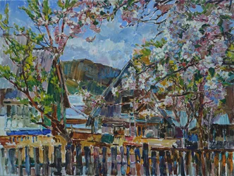 Le village de Blooming Mountain