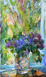 Nature morte aux lilas de printemps