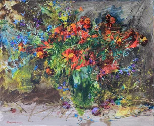 Bouquet floral éclatant