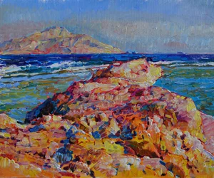 Une côte rocheuse pleine de vie