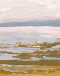 Paysage abstrait serein