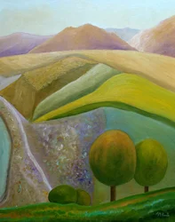 Résumé : Collines champêtres