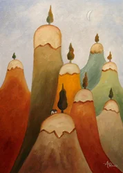 La Lune des collines de rêve