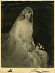 Photo de mariage de Lady Anne Hunloke (née Cavendish)