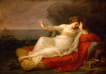 Ariane abandonnée par Thésée à Naxos, 1774