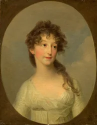 Possiblement Franciska Krasinska, Duchesse de Courlande
