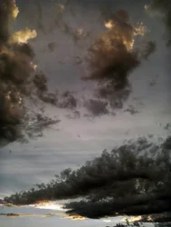 Un ciel orageux spectaculaire