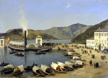 Le port de Côme (Como)