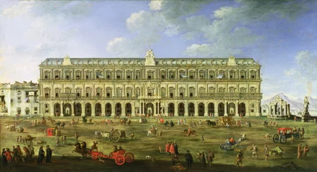 Vue du Palais de Naples