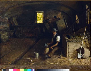 Le fendeur de bois, 1881-84