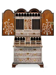Bureau-cabinet, Vizagapatam, vers 1720-30