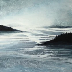 Les eaux des montagnes brumeuses