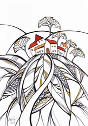 Le village de Whimsical Hill
