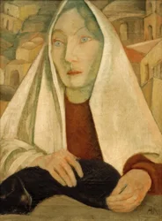 Femme avec chat