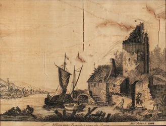 Vue près de Francfort-sur-le-Main