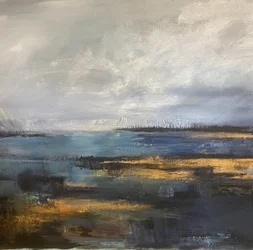 Paysage aquatique « Golden Horizon »
