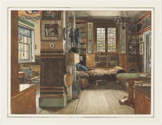 Bibliothèque de Sir Lawrence Alma-Tadema à Townshend House, Londres