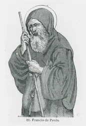 Saint François de Paula (lithographie)